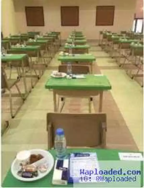 This Is What A Typical Examination Hall In Saudi Arabia Looks Like